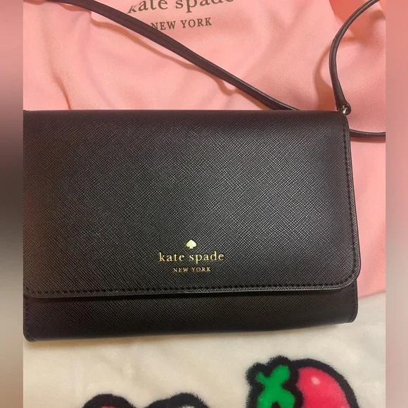 KATE SPADE BLACK CROSSBODY - Picture 4 of 4